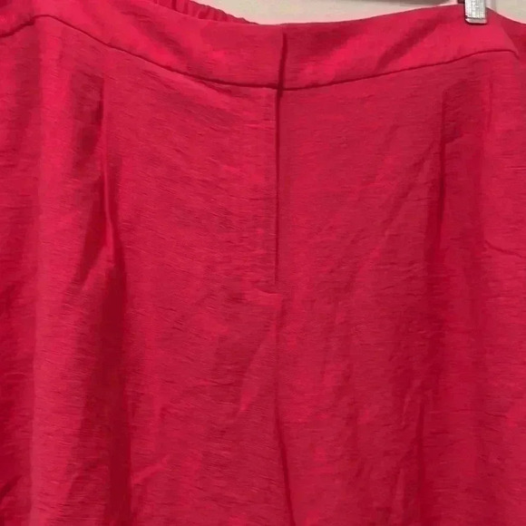 Vince Camuto Hot Pink Linen Blend Short NWT Size 22W - Picture 4 of 9